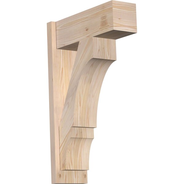 Ekena Millwork Balboa Block Smooth Outlooker, Douglas Fir, 7 1/2"W x 20"D x 32"H OUT08X20X32BOA05SDF - main